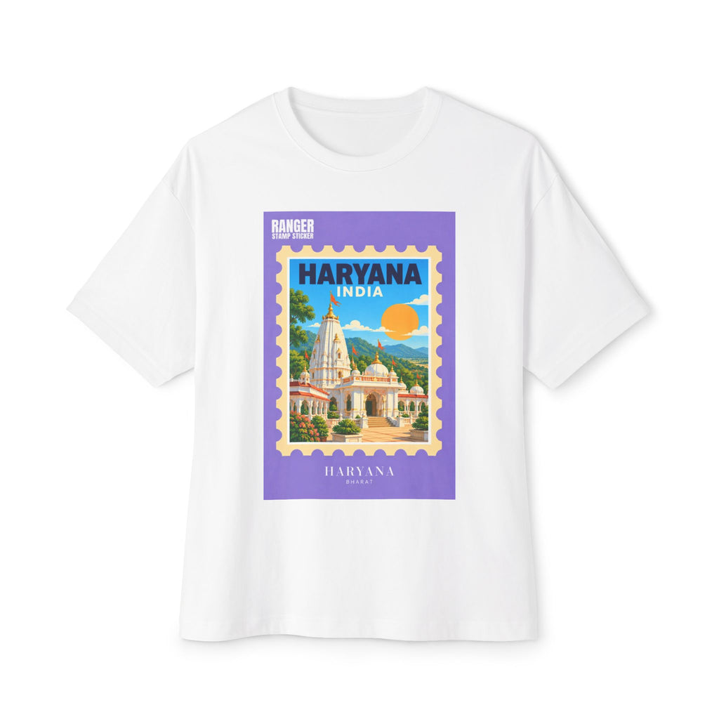 Haryana India Travel Stamp T-Shirt — Vintage Postage Graphic Tee